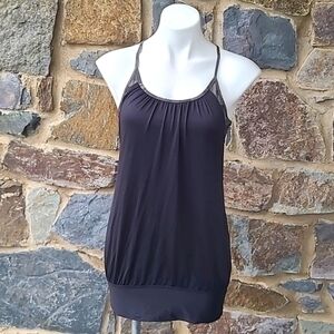 Lululemon Athletica 'No Limit Tank' Top in Wren / Retro Camo Size 6